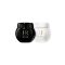 Black and white bandage skin care set